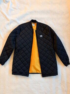 Vans Collared Quilted Longline Jacket